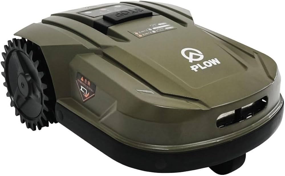 PLOW ロボット芝刈機 AGC180 スケジュール管理 遠隔操作 スマホアプリ PLOW（プラウ） PLOW ロボット芝刈機 AGC180 スケジュール管理